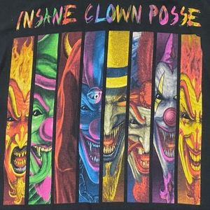 Insane Clown Posse Black T Shirt, The Jeckle Brothers Hatchet Man, Size Large